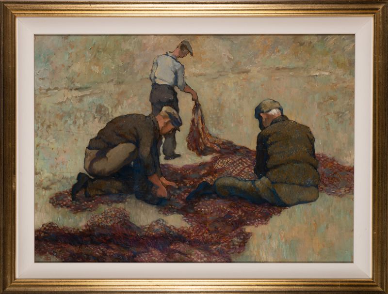 REPAIRS, ARKLOW, COUNTY WICKLOW by Lilian Lucy Davidson ARHA (1893-1954) at Whyte's Auctions