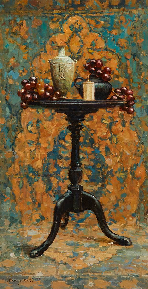 STILL LIFE WITH TABLE, 1998 by Mark O'Neill (b.1963) at Whyte's Auctions