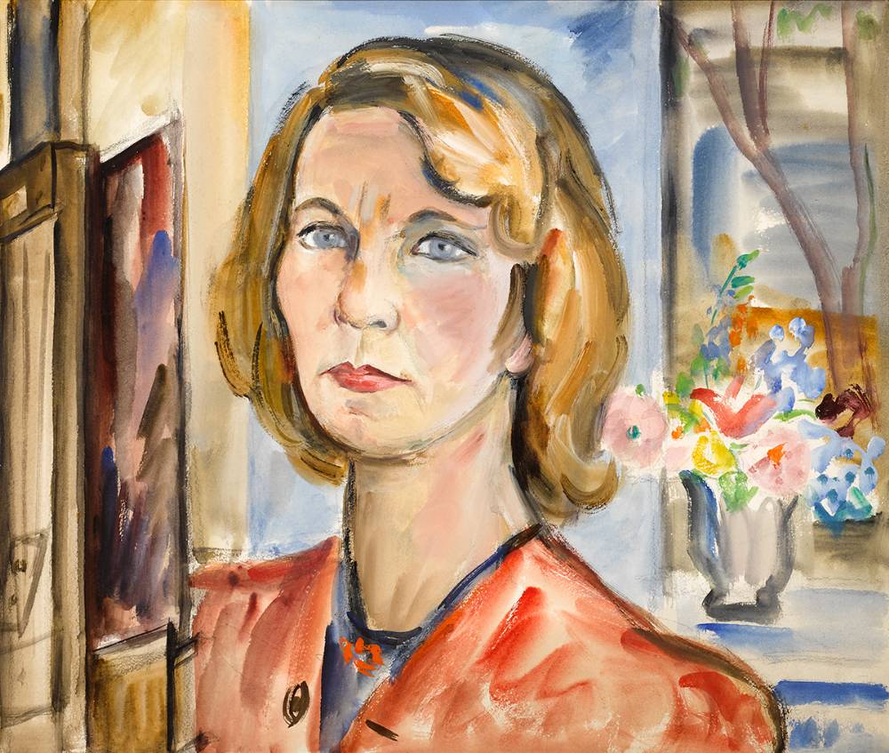 SELF-PORTRAIT, 1942 by Norah McGuinness sold for 8,000 at Whyte's Auctions