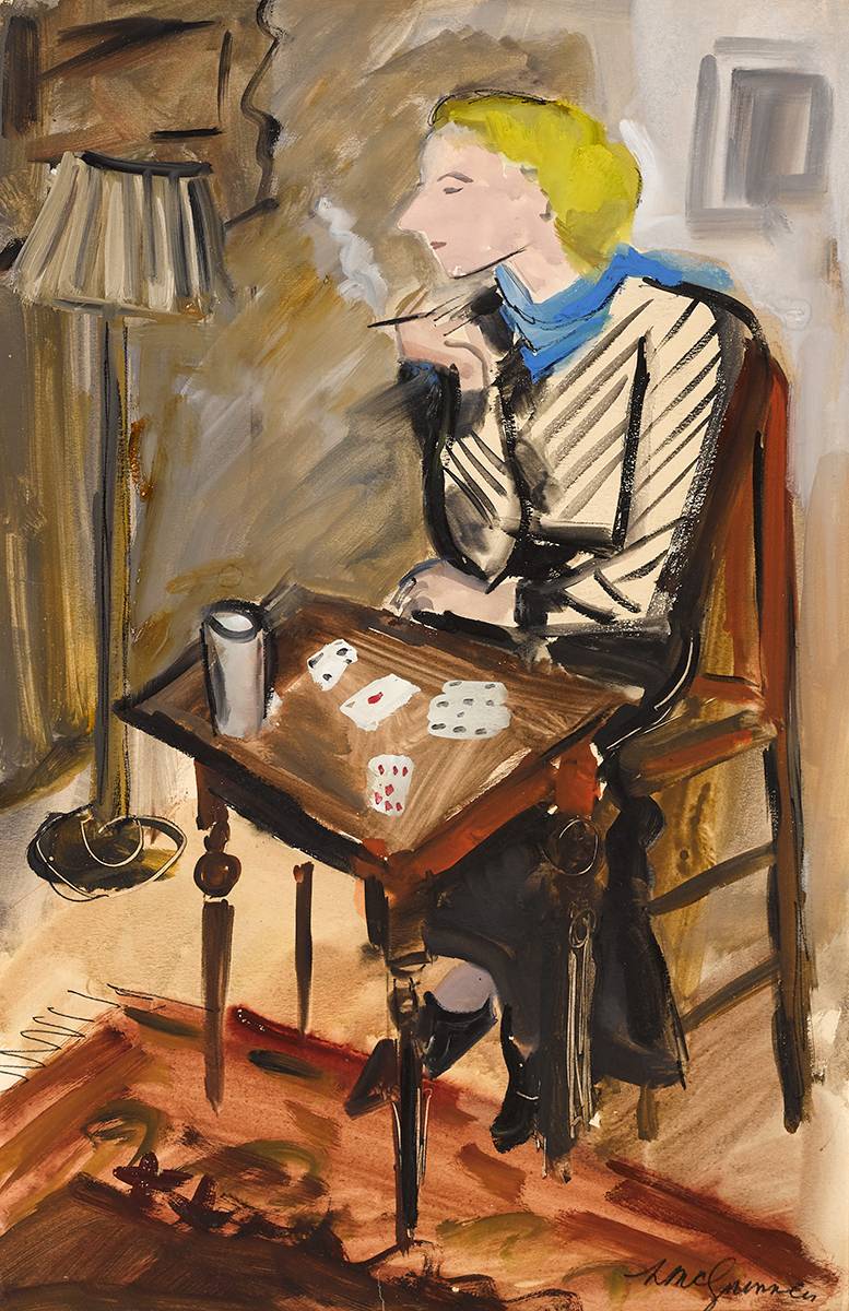 IDA MCGUINNESS, 1930 by Norah McGuinness HRHA (1901-1980) at Whyte's Auctions