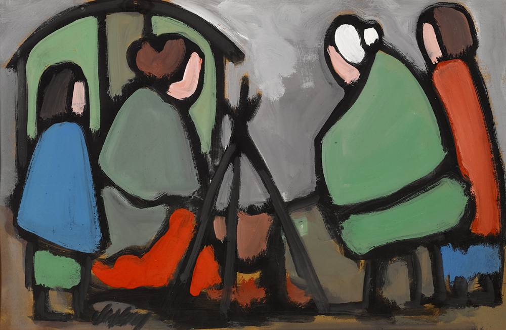 SHAWLIES by Markey Robinson (1918-1999) at Whyte's Auctions