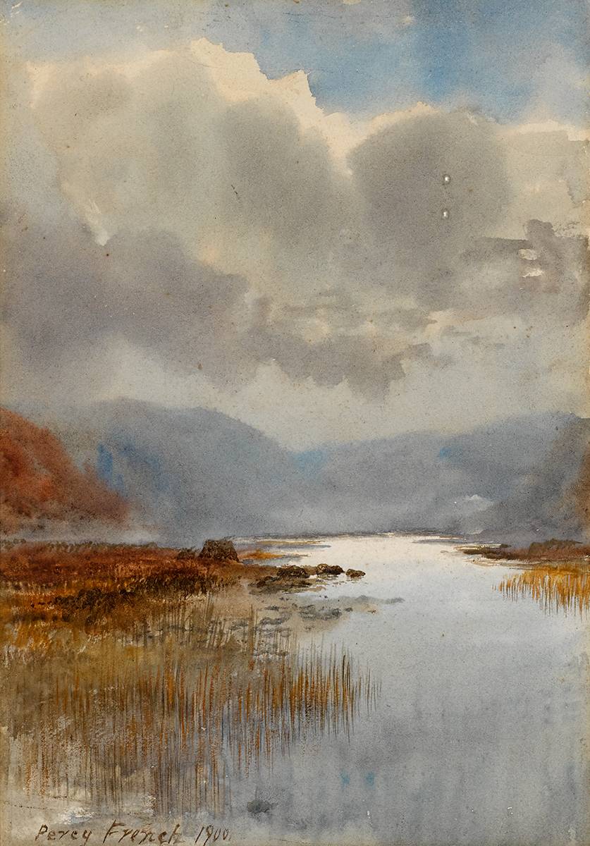 BOG LAKE, 1900 by William Percy French (1854-1920) at Whyte's Auctions