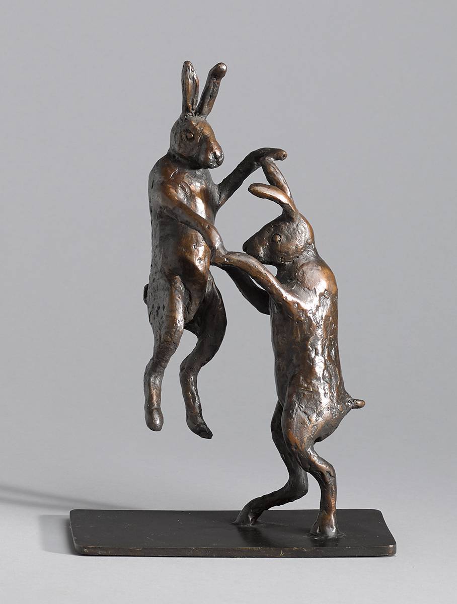 HARES by Mary Ferris sold for �2,000 at Whyte's Auctions