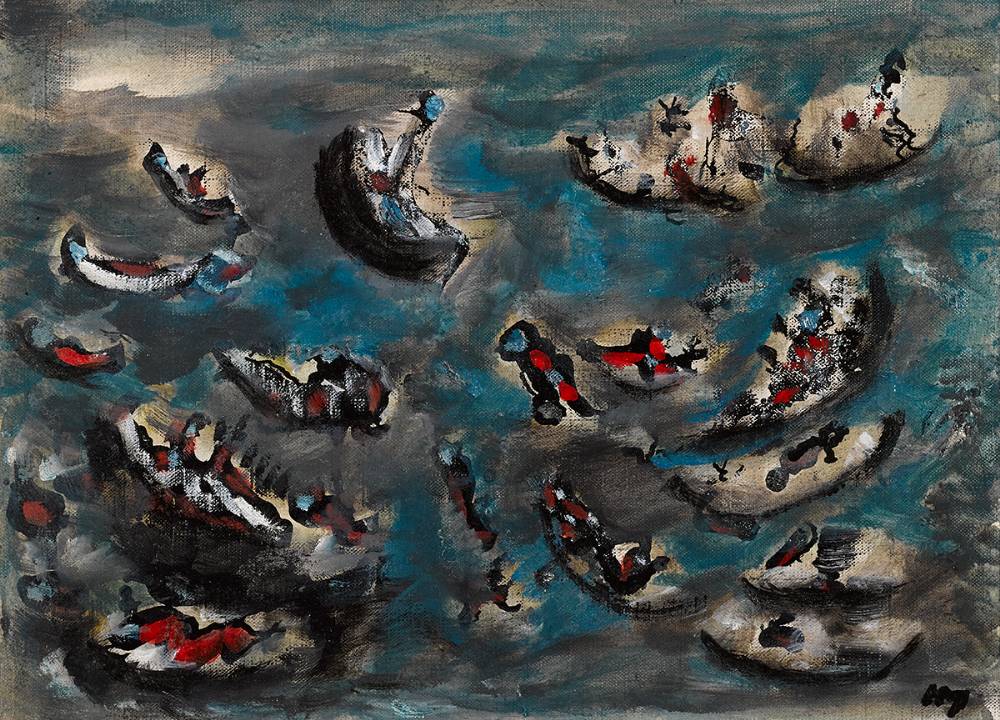 COMPOSITION by Henri Michaux (Belgian, 1899-1984) at Whyte's Auctions