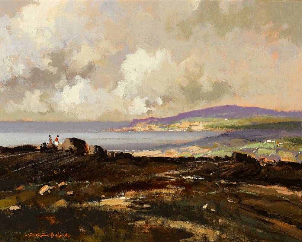 EVENING LIGHT, LOUGH MASK by George K. Gillespie RUA (1924-1995) at Whyte's Auctions