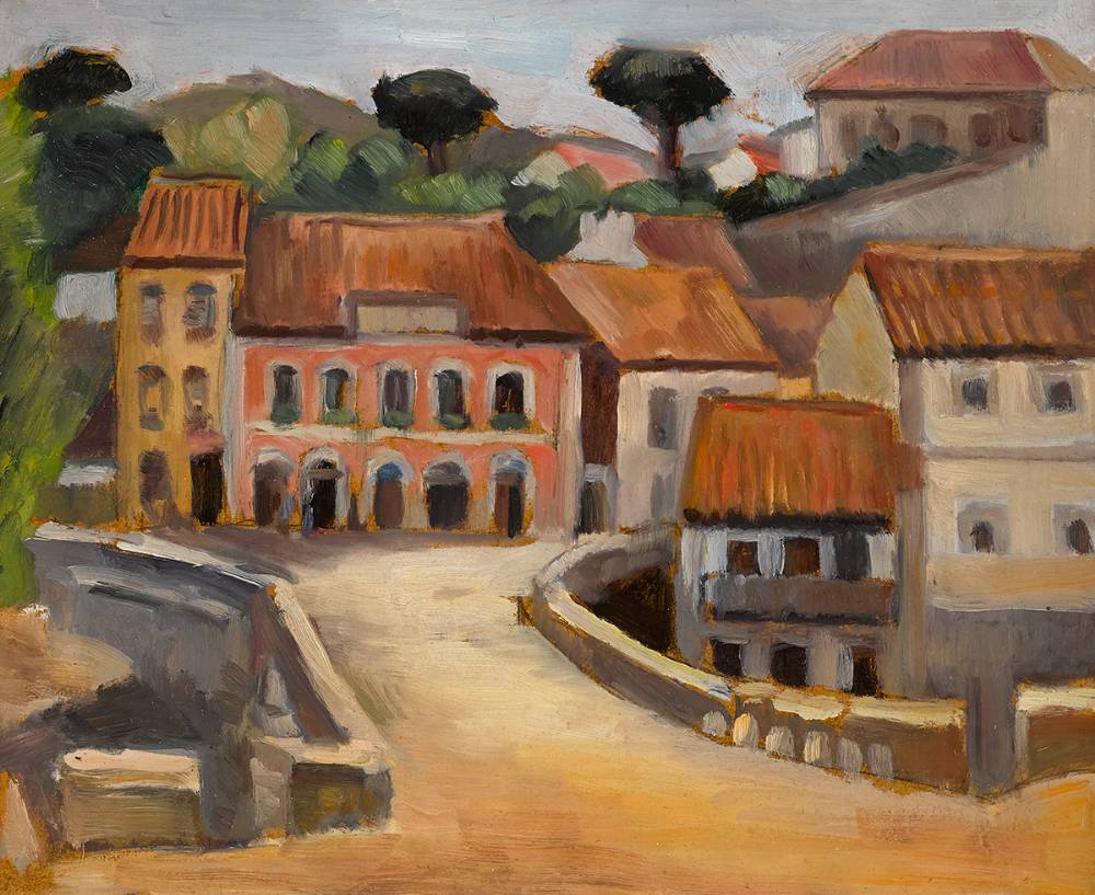 �VILA, SPAIN, c.1920s by Mainie Jellett sold for �8,000 at Whyte's Auctions
