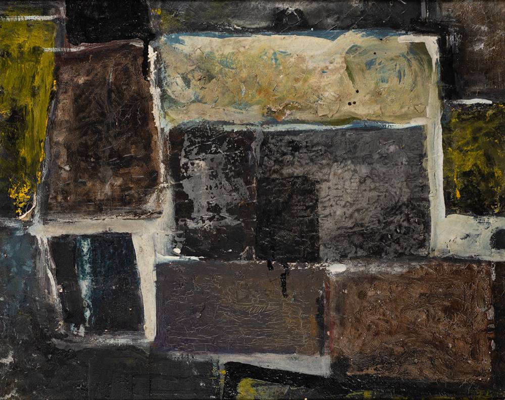 COMPOSITION NO. B by Charles Harper sold for 500 at Whyte's Auctions