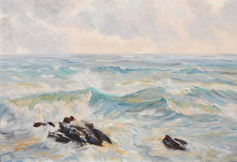 SEASCAPE by Stanley Pettigrew sold for 250 at Whyte's Auctions