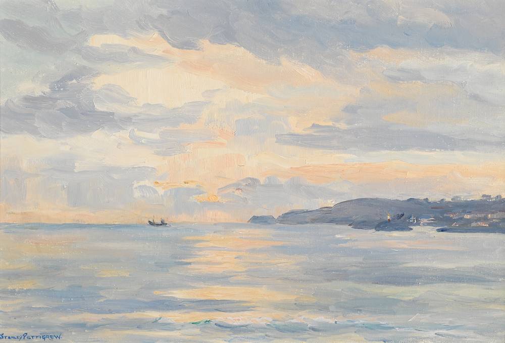 COASTAL SCENE by Stanley Pettigrew (1927-2022) at Whyte's Auctions