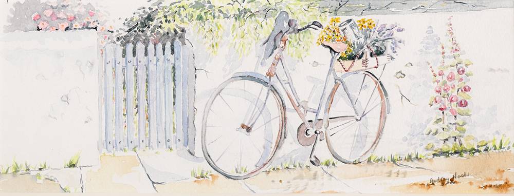 BICYCLE STUDY by Audrey Nash  at Whyte's Auctions