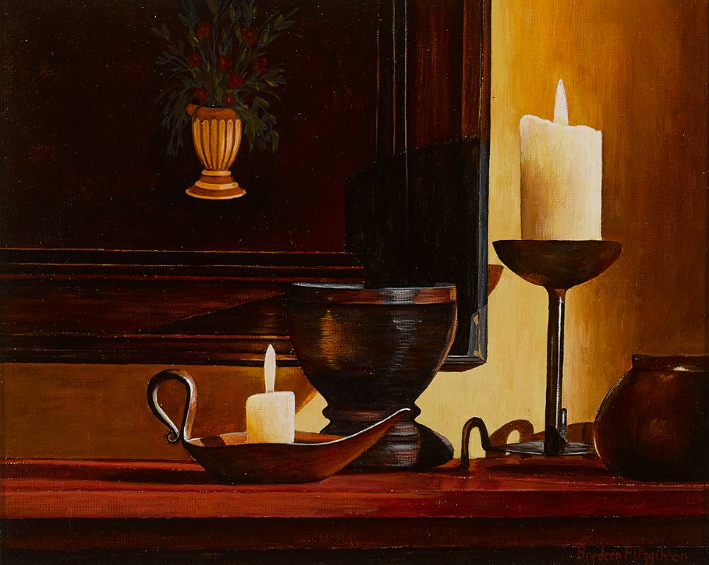 BY CANDLELIGHT by Bredeen Fitzgibbon sold for 110 at Whyte's Auctions