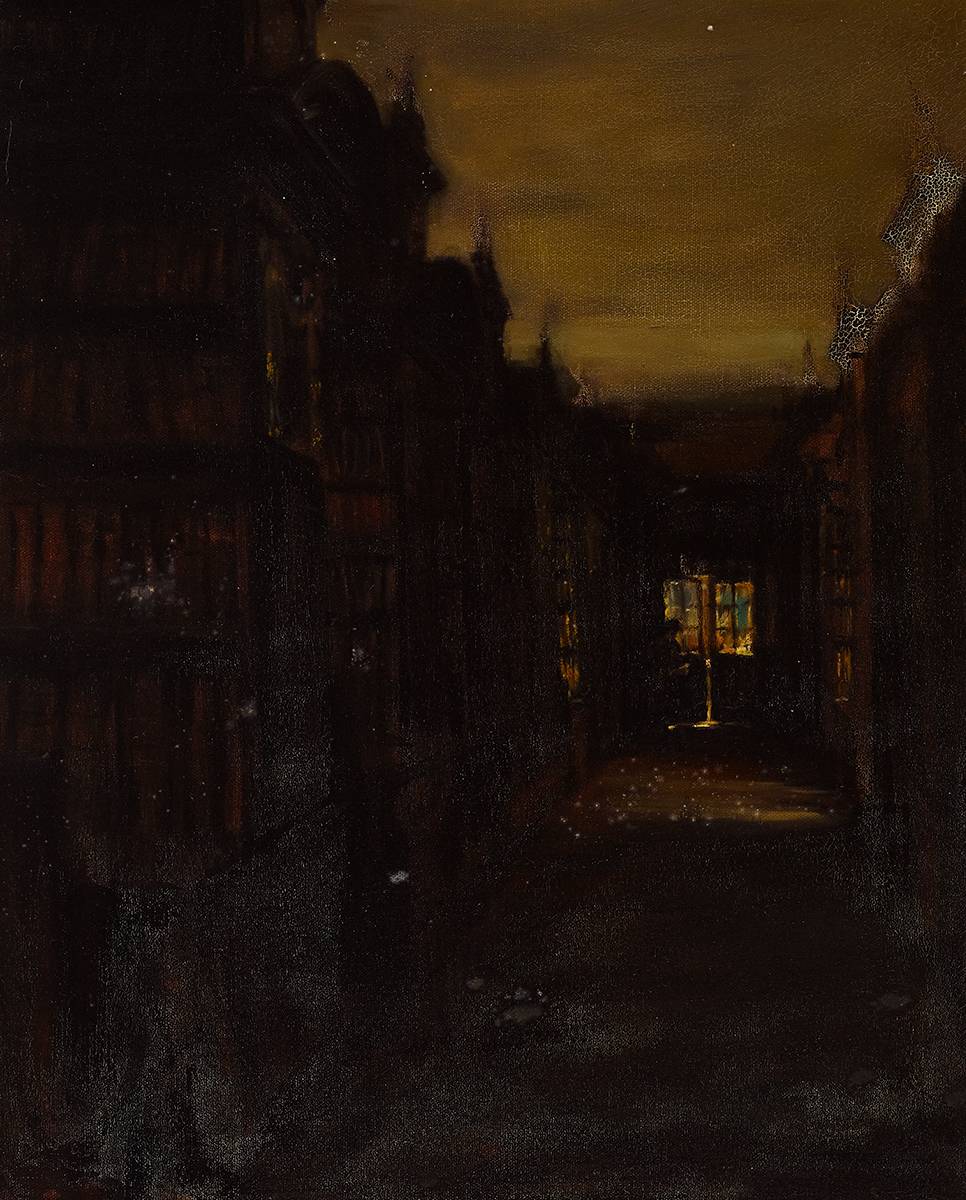 MARSH'S LIBRARY, DUBLIN, 1986 by Thomas Ryan PPRHA (1929-2021) at Whyte's Auctions