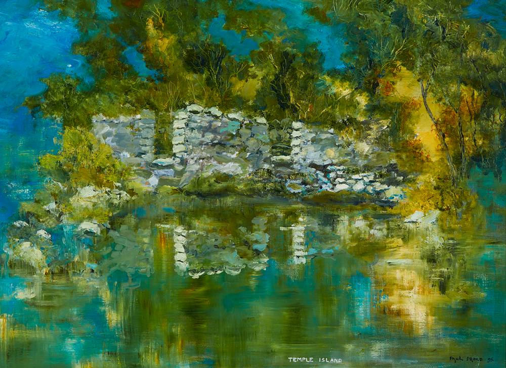 TEMPLE ISLAND, 1995 by Paul Proud (b.1949) at Whyte's Auctions