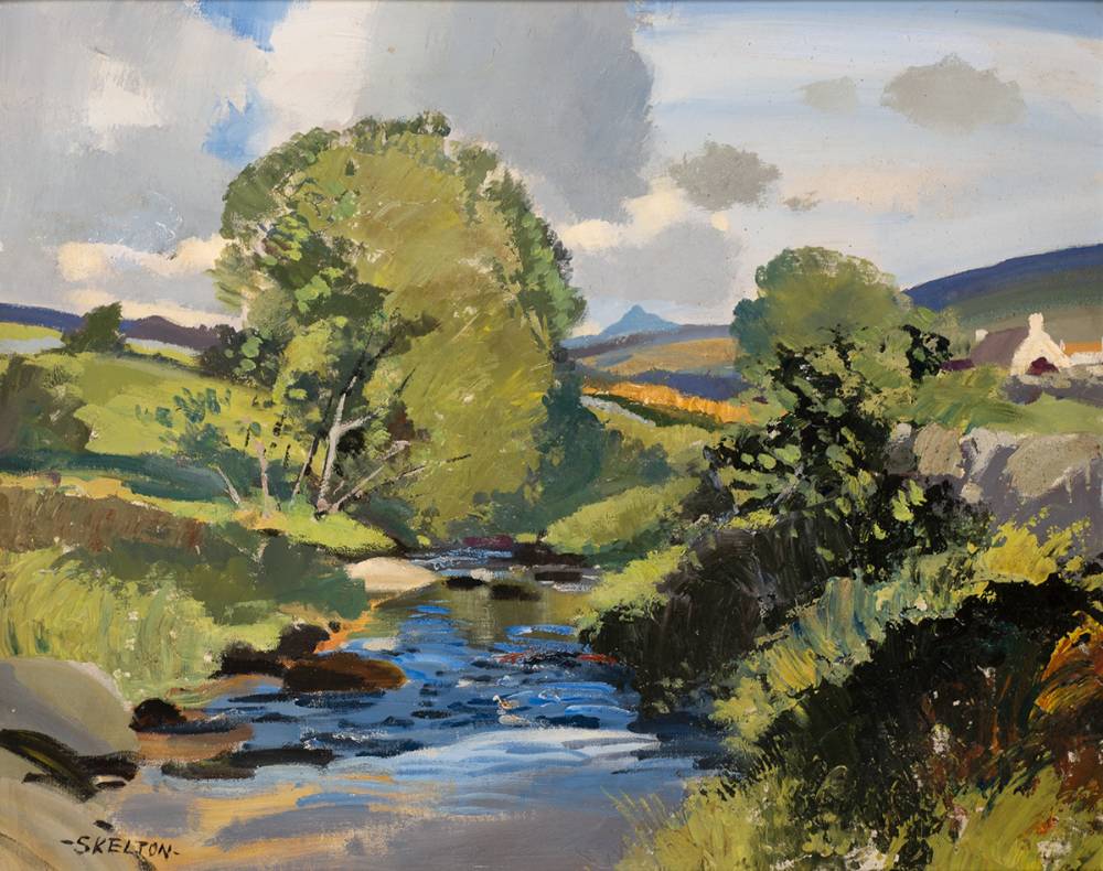 GLENCULLEN STREAM, COUNTY DUBLIN by John Skelton (1923-2009) at Whyte's Auctions