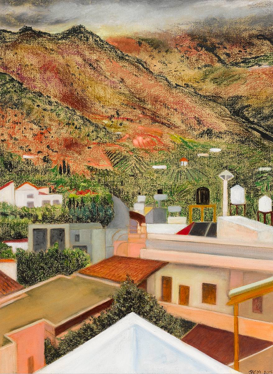 ABOVE AND BEYOND, CRETE, 2015 by Jay Murphy (b. 1952) at Whyte's Auctions