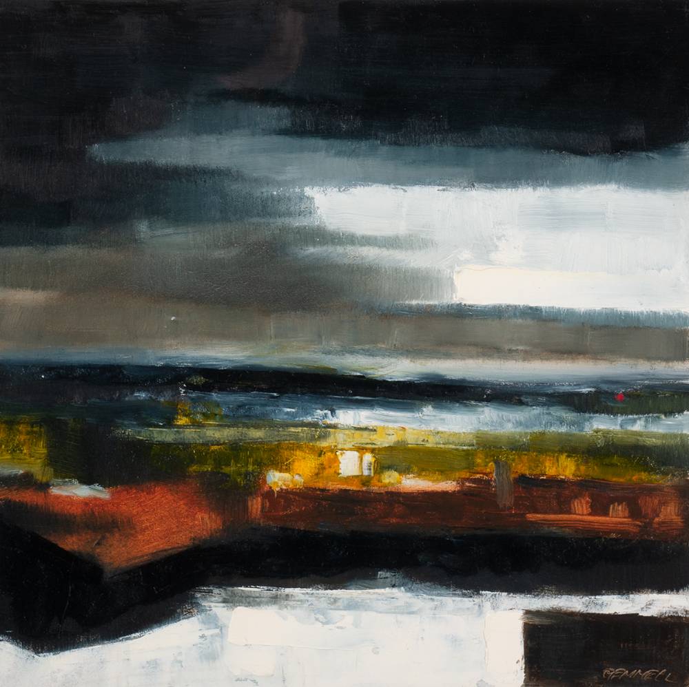 RAIN CLEARING ON THE BURREN by Michael Gemmell (b.1950) at Whyte's Auctions
