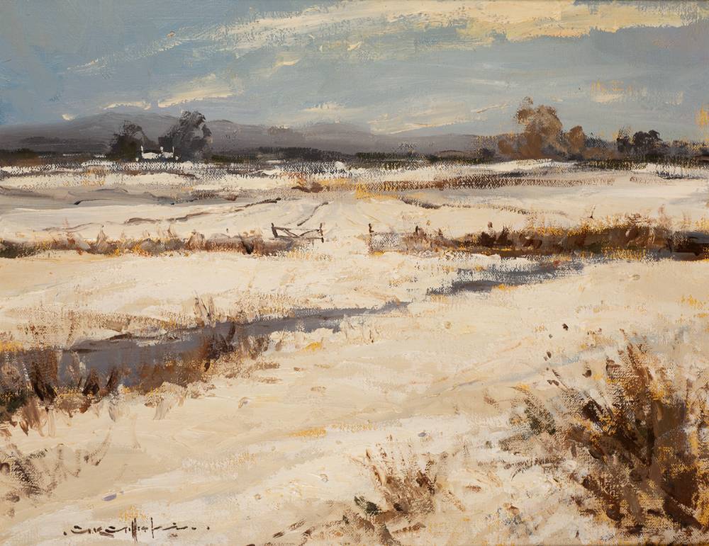 WINTER'S DAY, RENVYLE, CONNEMARA by George K. Gillespie RUA (1924-1995) at Whyte's Auctions