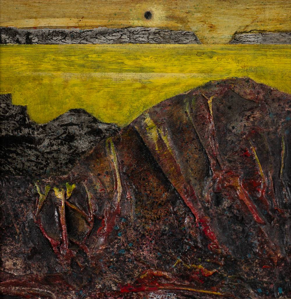 RED LANDSCAPE by Lawson Burch RUA (1937-1999) at Whyte's Auctions