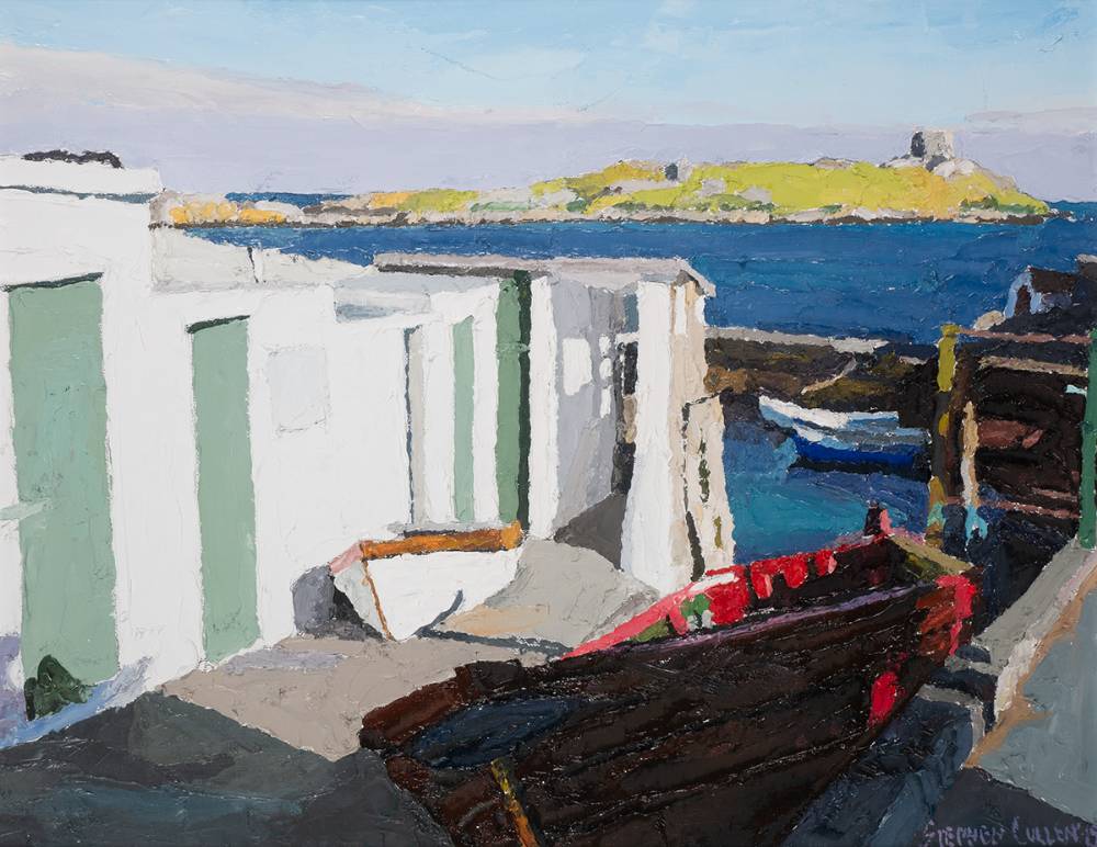 COLIEMORE HARBOUR, DALKEY, COUNTY DUBLIN by Stephen Cullen (b.1959) at Whyte's Auctions