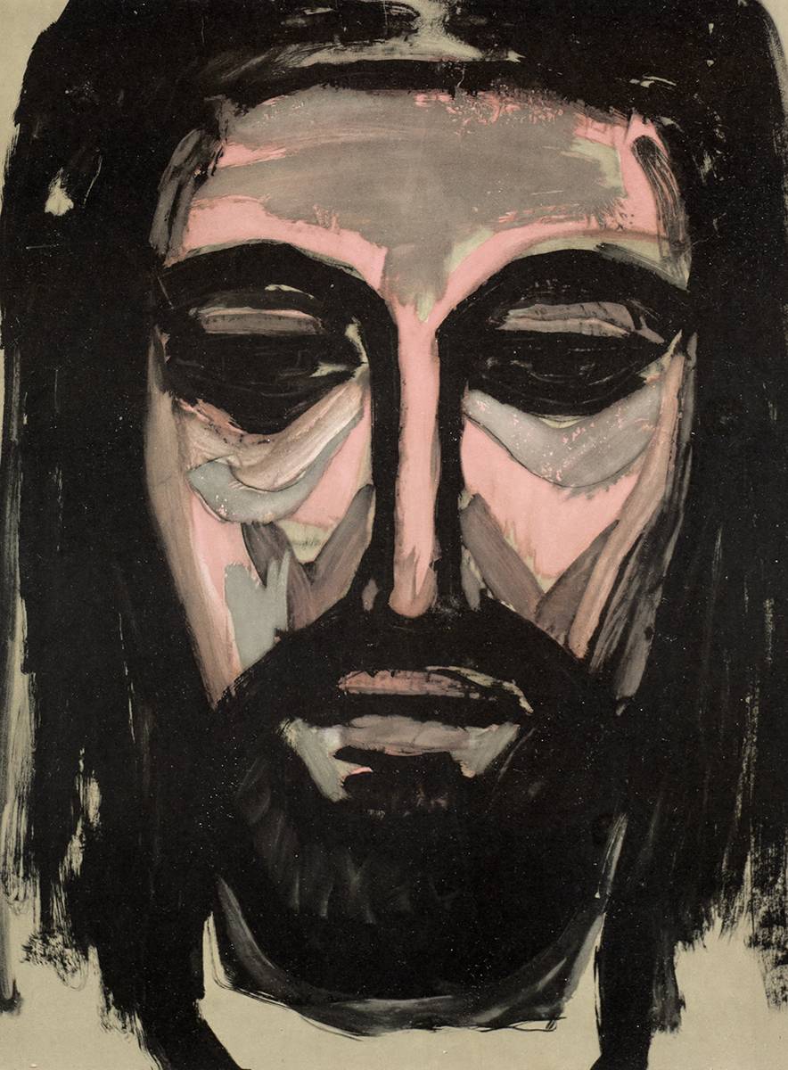HEAD OF CHRIST by Evie Hone sold for 420 at Whyte's Auctions
