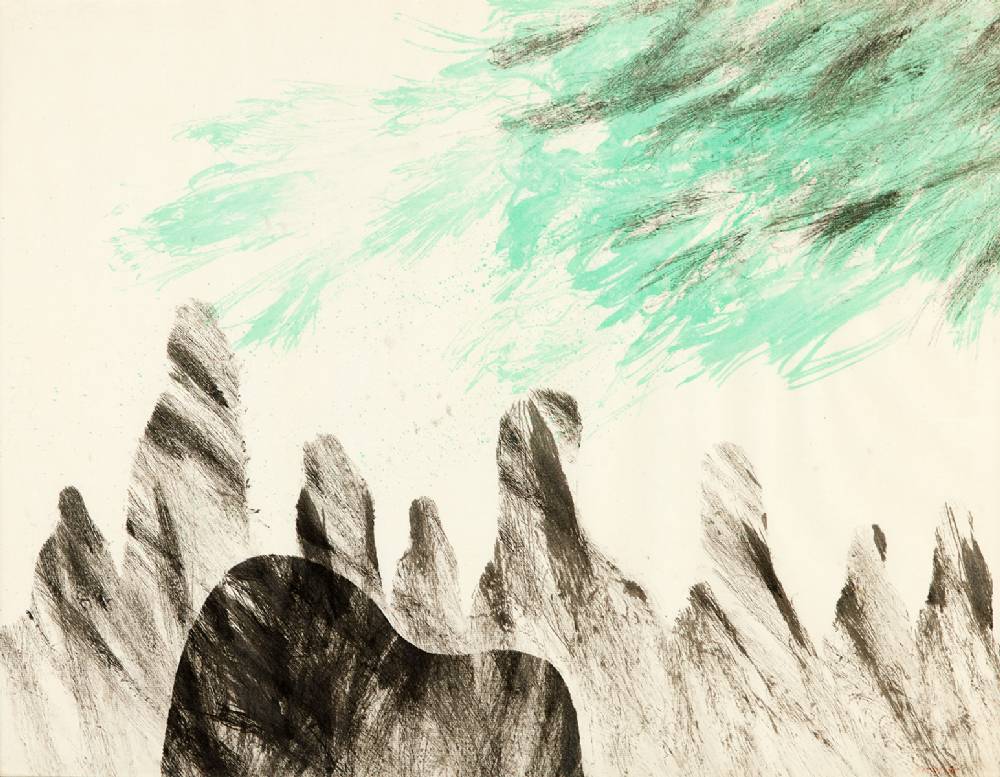 CHINESE LANDSCAPE, 1986 by Patrick Scott HRHA (1921-2014) at Whyte's Auctions