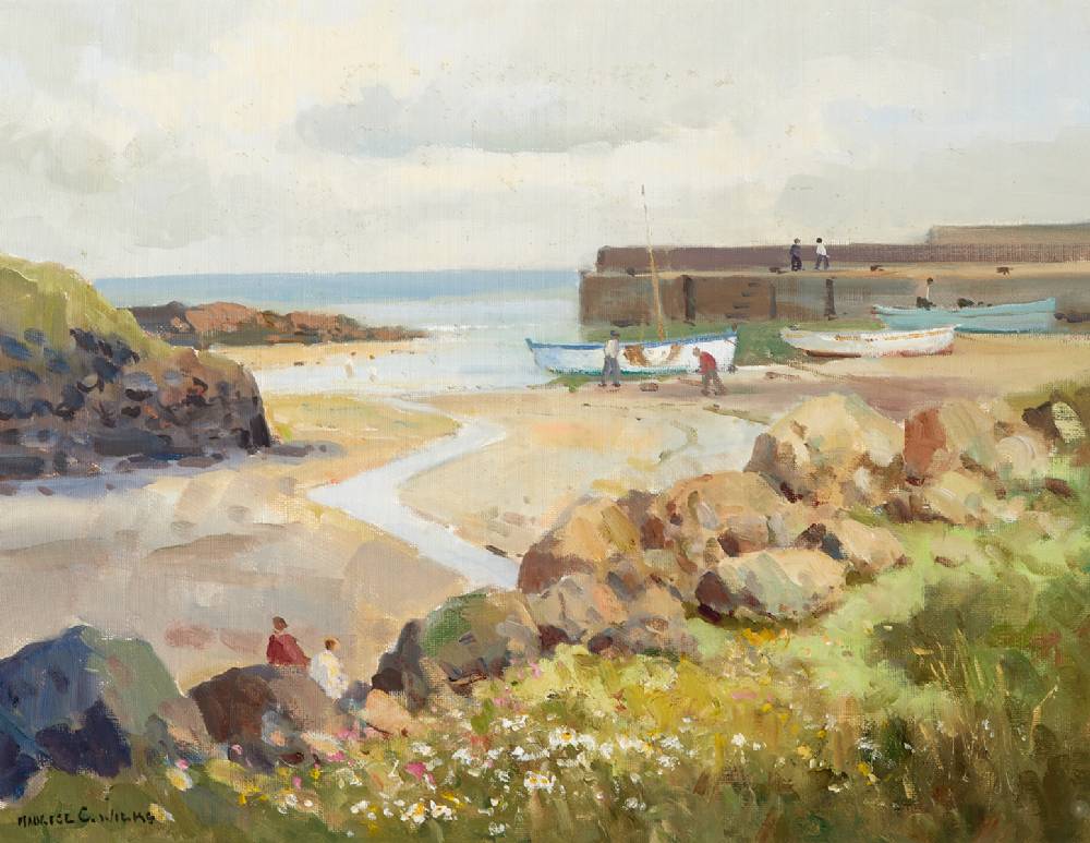 ST. HELEN'S HARBOUR, COUNTY WEXFORD by Maurice Canning Wilks RUA ARHA (1910-1984) at Whyte's Auctions