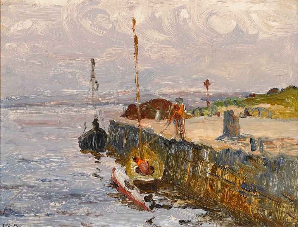 CONNEMARA HARBOUR by Charles Vincent Lamb RHA RUA (1893-1964) at Whyte's Auctions