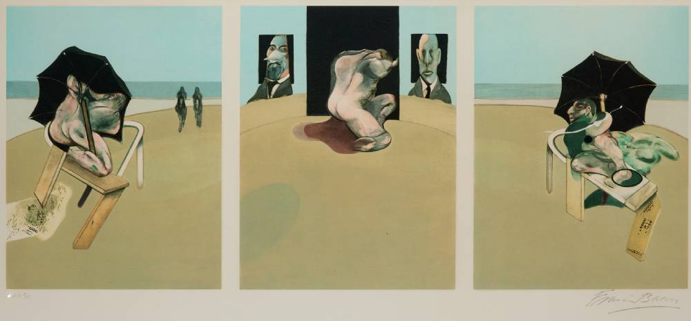 METROPOLITAN TRIPTYCH, 1981 by Francis Bacon (1909-1992) at Whyte's Auctions