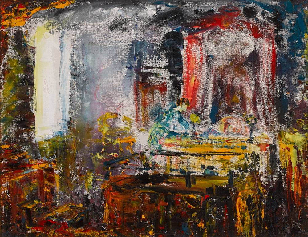 JUSTICE, 1946 by Jack Butler Yeats sold for �140,000 at Whyte's Auctions