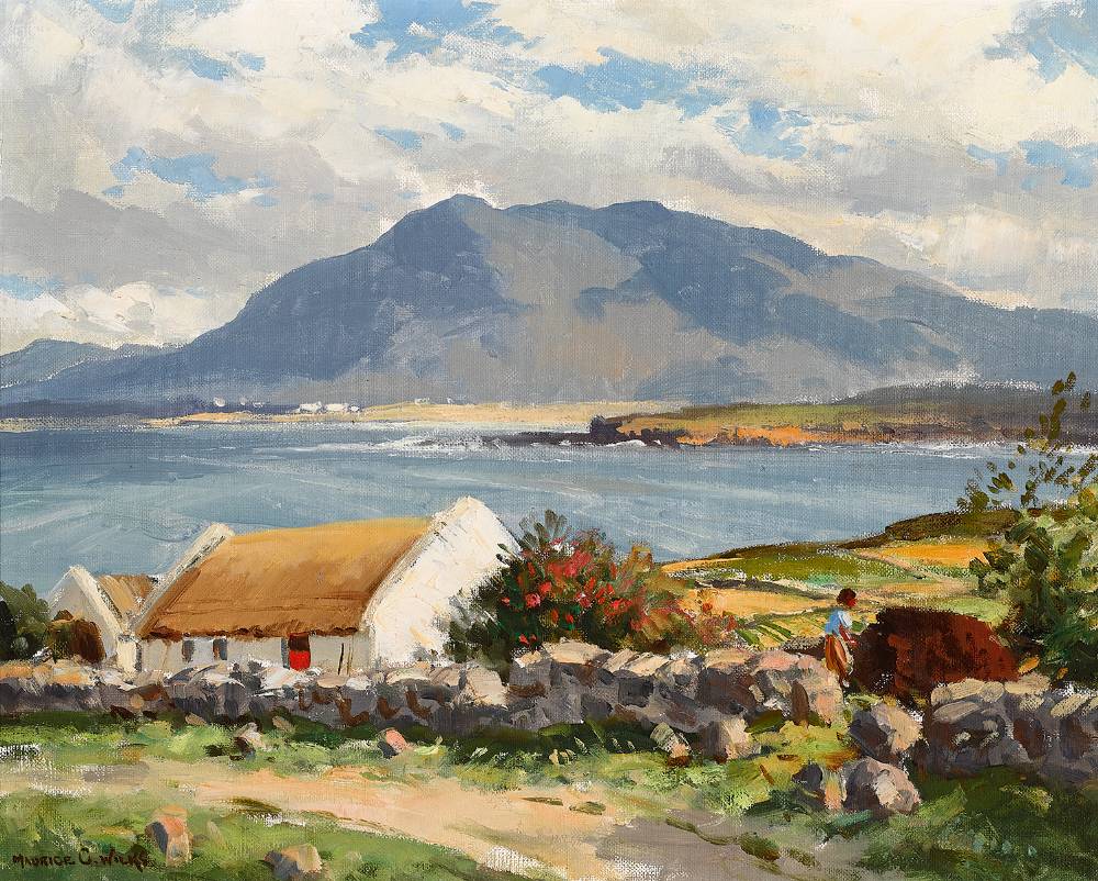 NEAR RENVYLE, COUNTY GALWAY by Maurice Canning Wilks RUA ARHA (1910-1984) at Whyte's Auctions