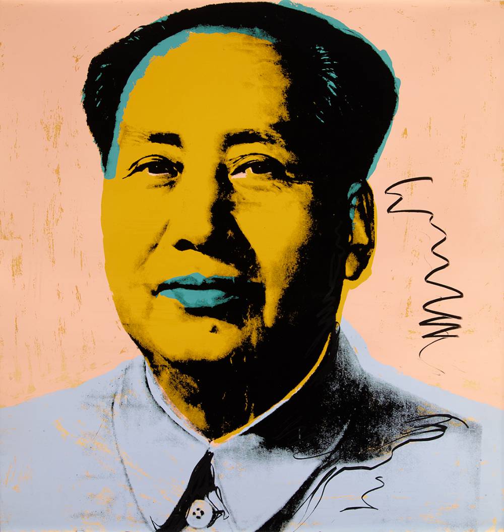 MAO (F & S II.92), 1972 by Andy Warhol (USA, 1928-1987) (USA, 1928-1987) at Whyte's Auctions