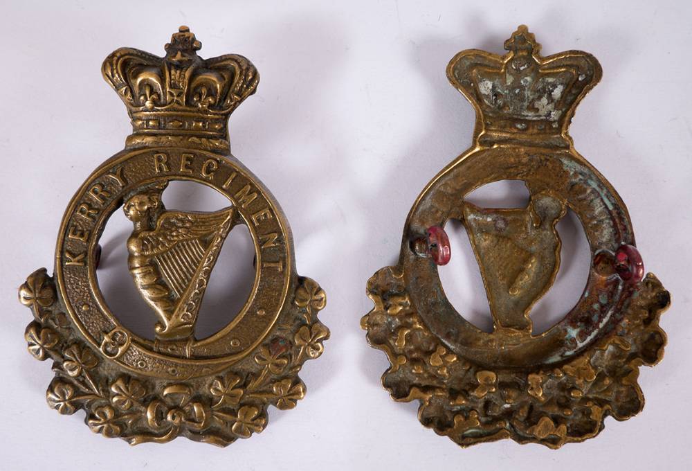 19th century Kerry Regiment Glengarry badge. at Whyte's Auctions