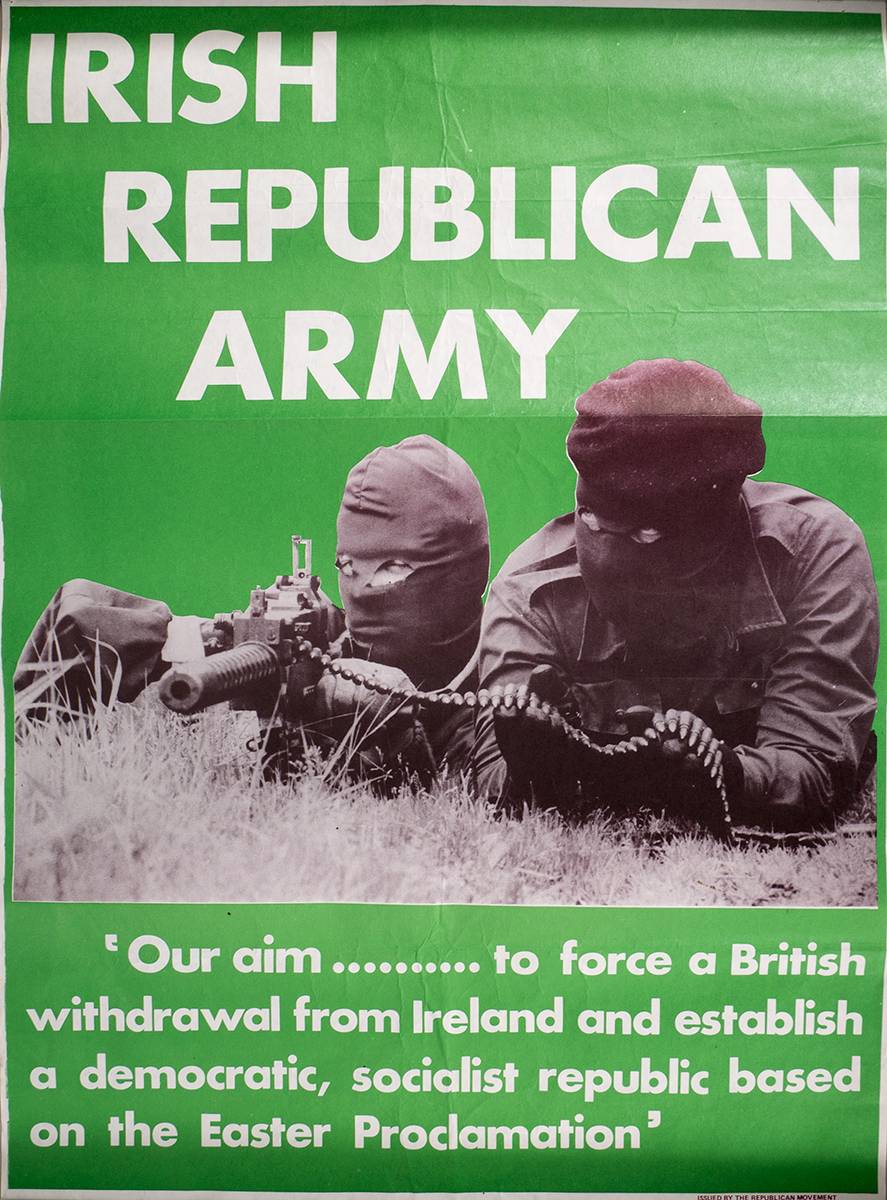 1970s to 1980s Provisional IRA posters. (5) at Whyte's Auctions