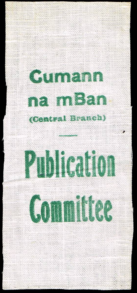 1915 (June 30) Funeral of O'Donovan Rossa, Cumann na mBan badge. at Whyte's Auctions