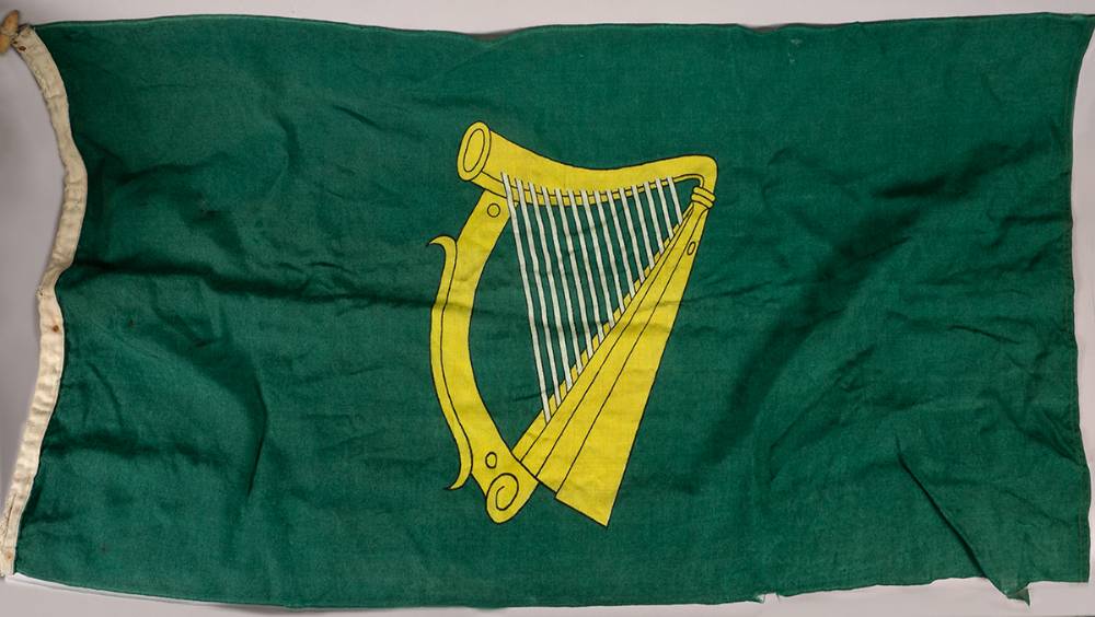 Circa 1890-1910 Irish Nationalist flag. at Whyte's Auctions