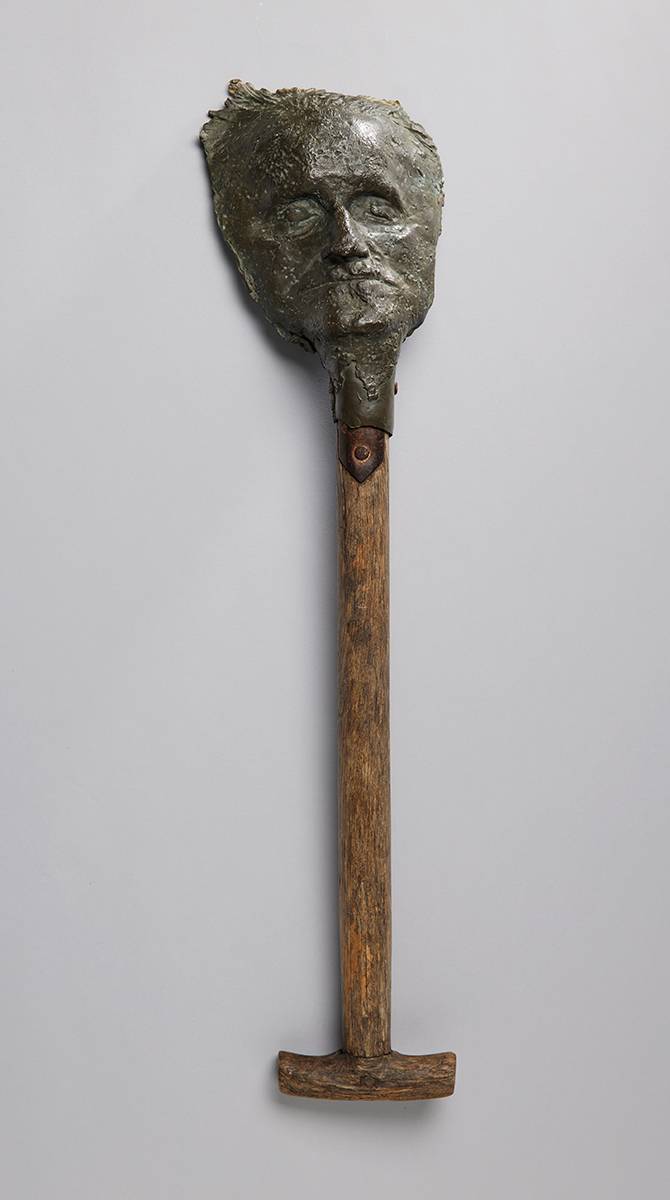 PORTRAIT OF THE ARTIST AS A SHOVEL, 1997 by James Mathers sold for 950 at Whyte's Auctions