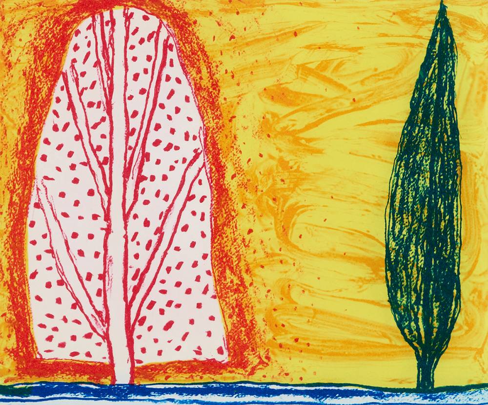 TWO TREES, 2007 by William Crozier sold for 620 at Whyte's Auctions