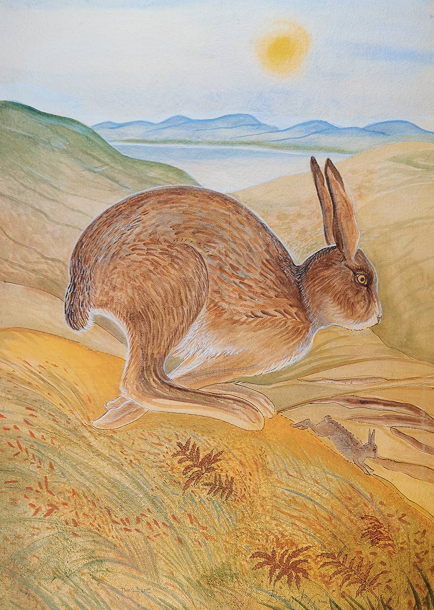 THE IRISH HARE by Pauline Bewick RHA (1935-2022) at Whyte's Auctions