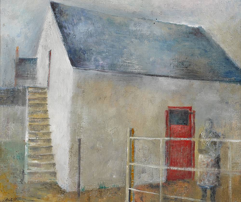 FARM, BALLIGAN, COUNTY DOWN by Elizabeth Taggart sold for 400 at Whyte's Auctions