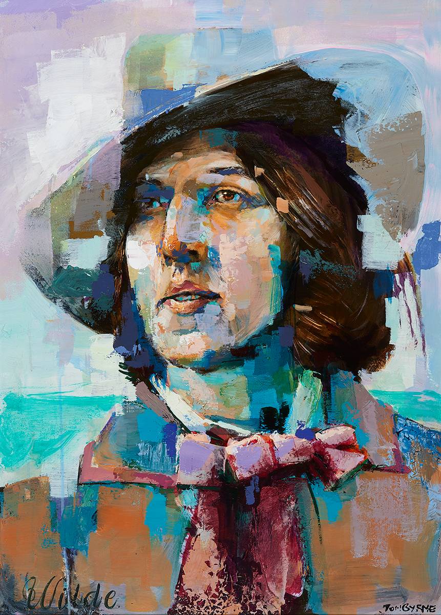 OSCAR WILDE by Tom Byrne (b.1962) at Whyte's Auctions