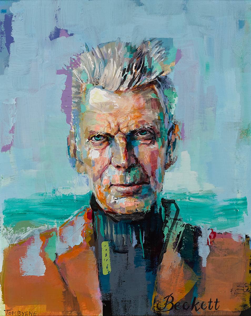 SAMUEL BECKETT by Tom Byrne sold for 520 at Whyte's Auctions