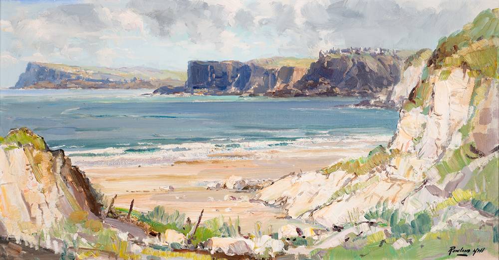 DUNLUCE CASTLE, COUNTY ANTRIM by Rowland Hill sold for 450 at Whyte's Auctions