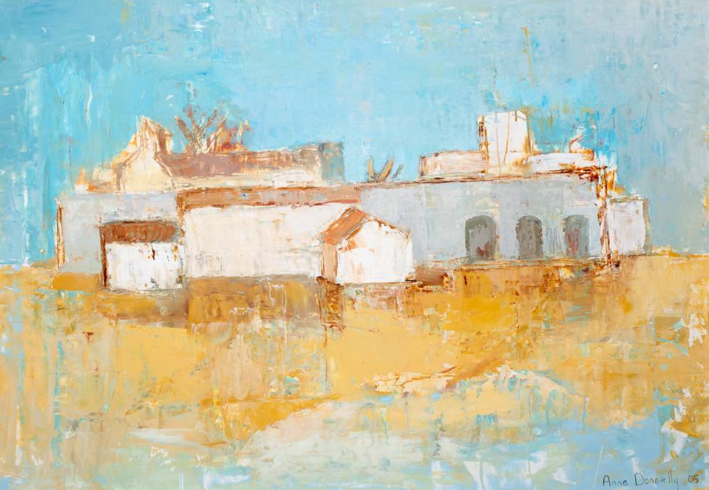 HOUSE BY THE SEA, 2005 by Anne Donnelly (b.1932) at Whyte's Auctions