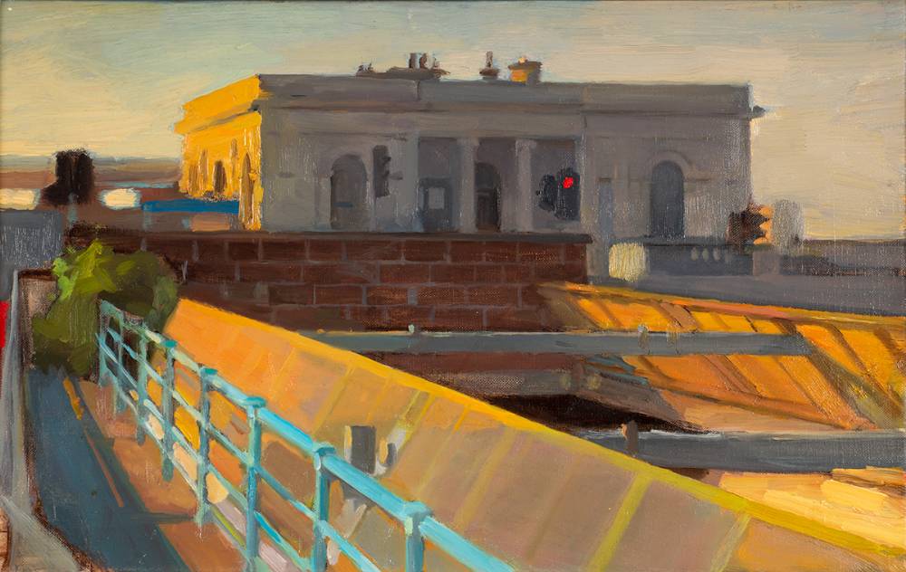 STATION HOUSE, DN LAOGHAIRE, COUNTY DUBLIN, 2004 by Oisn Roche sold for 700 at Whyte's Auctions
