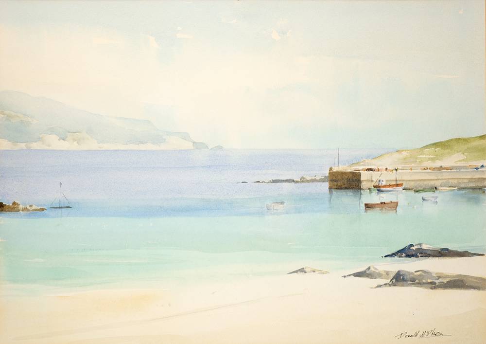 PORTNABLAGH, COUNTY DONEGAL by Donald McPherson sold for 130 at Whyte's Auctions