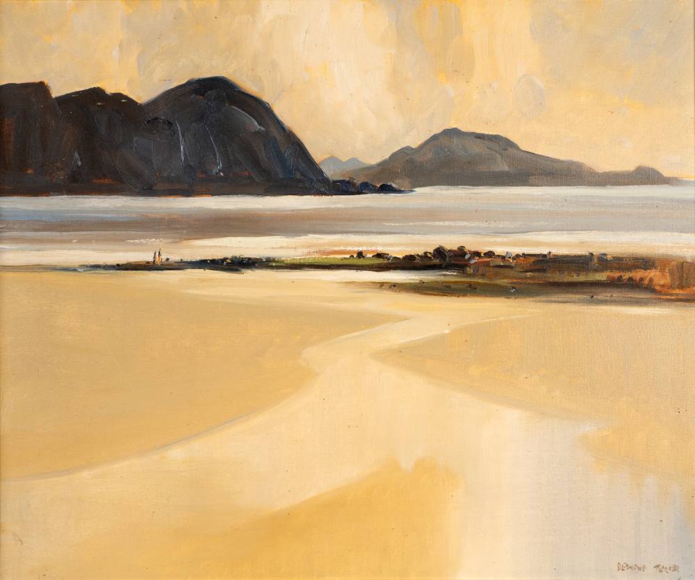 BEACH SCENE by Desmond Turner HRUA (1923-2011) at Whyte's Auctions