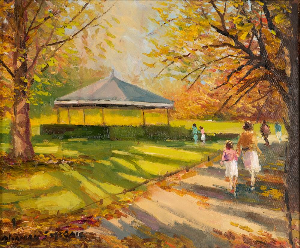 BANDSTAND, ST. STEPHEN'S GREEN, DUBLIN by Norman J. McCaig (1929-2001) at Whyte's Auctions