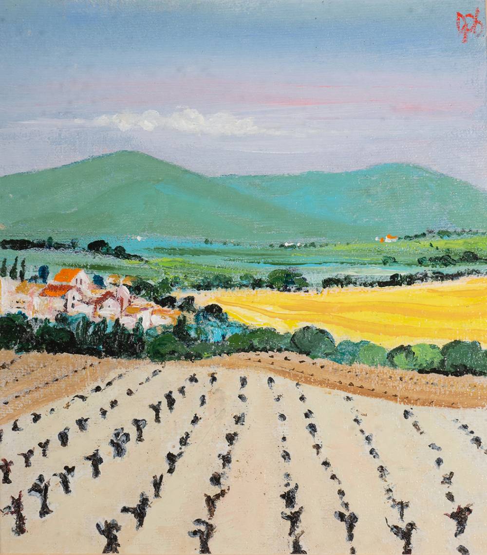 VINEYARD, 1999 by David Gordon Hughes sold for 140 at Whyte's Auctions