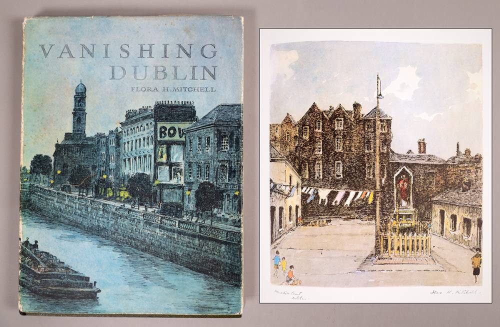 VANISHING DUBLIN, 1966 by Flora H. Mitchell (1890-1973) at Whyte's Auctions