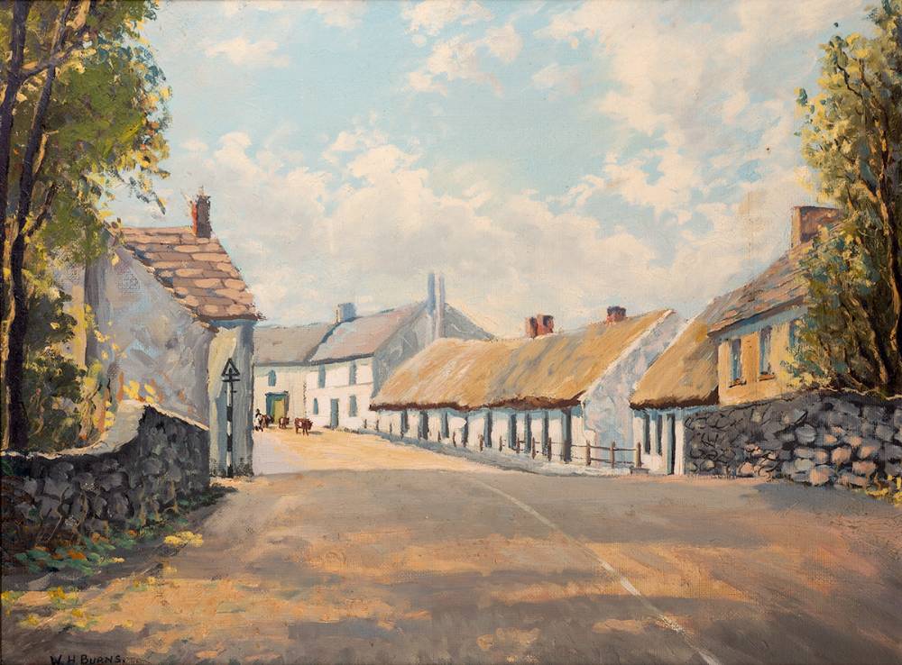 GLYNN, LARNE, COUNTY ANTRIM by William Henry Burns (1924-1995) at Whyte's Auctions